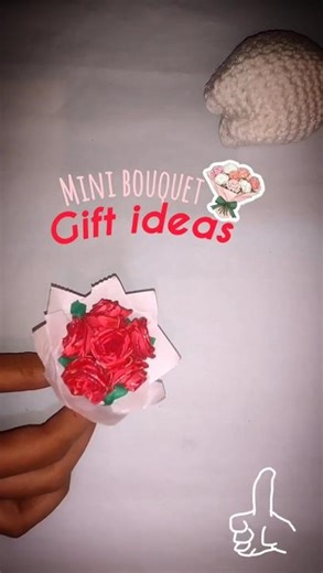 DIY Mini Bouquet 💐 | Cute & Easy Gift Idea for Anyone!