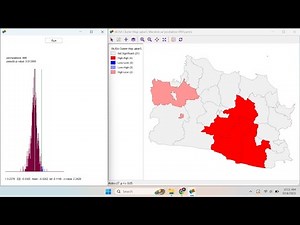 Learning Spatial Data: Tutorial on Bivariate Moran's I Test with Geoda (Bivariate Spatial Analysis)
