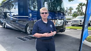 Terry Myers, Sales Manager at Blue Compass, Orlando gives a brief overview of the beautiful coaches ready to be toured! Inviting all Pelican Lake residents and Guests December 7 & 8 beginning at 10am at the second parking bay. We look forward to seeing you! | Pelican Lake Motorcoach Resort