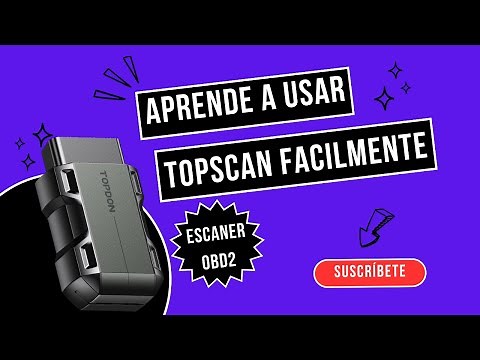Como usar TopScan español / Entrenamiento Topdon ATL