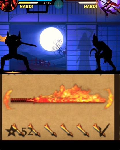 Fire Ninja Sowrd With Unlimited Enchantment Vs Raid Bosses In Shadow fight2 #shadowfight2 #viral