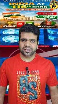 World happiness report 2026 | #shorts