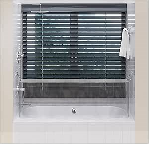 SplashZen® Bathtub Splash Guard | As Seen on Shark Tank | for Bathing Kids & Pets | Stop Water Messes & Protect Your Bathroom | Quick & Renter-Friendly Installation