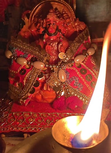 this is your sign to take hanuman chalisa sankalp ♥️ #hindudevotees #thehindu #hanumantemple#hanuman