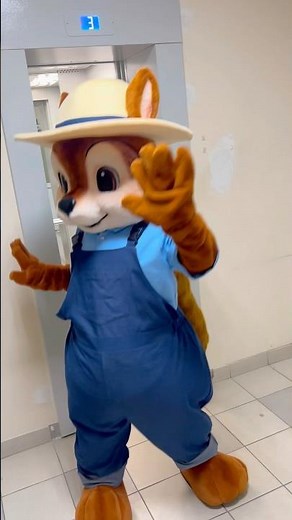 Squirrel Mascot Costume 🐿️ | Cute Character for Events ✅