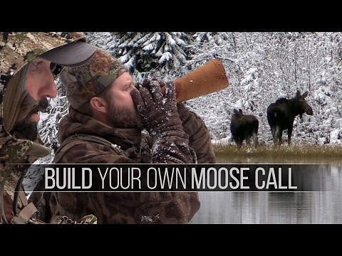 How to Build a Moose Call - Birch Bark Moose Call (Eastmans' Hunting)