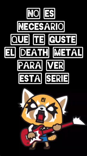 Mi reseña de Aggretsuko, video completo aqui https://youtube.com/channel/UCxvysUPrB3tabmBVHohq3xA #series #netflix #aggretsuko #anime