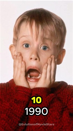 The evolution of the home alone cast/moviestars #shorts #homealone #evolution