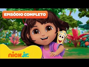 Dora | EPISÓDIO COMPLETO: Dora e Botas Resgatam o Bolo do Benny 🎂 | Nick Jr. em Português