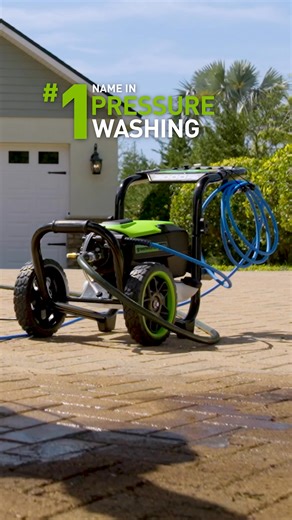 More action. More awareness. More Earth. All month long. Pro-Level Clean, No Gas! The ultimate cleaning—eco-friendly, hassle-free, easy-to-use pressure washers around! Find yours today! | Greenworks | Facebook