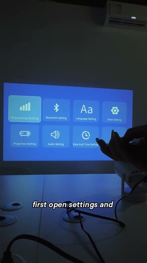 Solve the problem that the projector cannot connect to Wi-Fi #projector #miniprojector