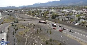 I-580 off-ramp near 2nd Street in Reno reopens after semi-truck crash