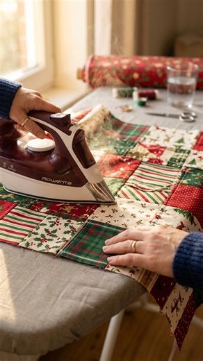 ✨ Turn Fabric Scraps Into Viral Christmas Decor! 🏡 Fast Holiday Sewing