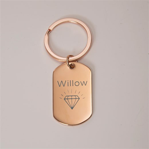 Personalized Pet ID Tag – Dog or Cat – 304 Stainless Steel – Laser Engraved – 5 Colors - Etsy