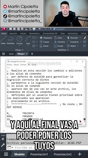 🔴 Edit your own AutoCAD SHORTCUTS [Keyboard Shortcuts]