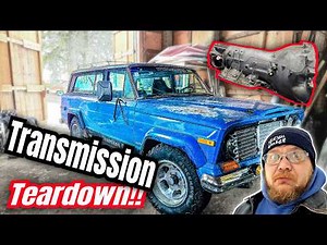 Rebuilding a Turbo 400 transmission in a Barn! Part 1: Disassembly! DIY yourself at home!