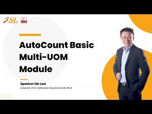 销售、采购单位不一样？AutoCount Basic Multi-UOM Module 帮你自动换算！