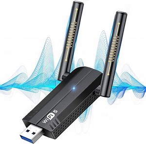 USB WiFi Dongle for PC, Wireless USB WiFi Adapter,  Dual Band 5G/2.4G, 1300Mbps  | eBay UK