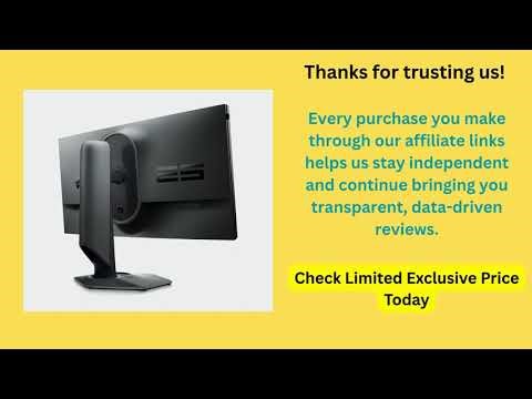 Alienware 25 Gaming Monitor AW2523HF Review (2025) | 360Hz Esports Display with AMD FreeSync