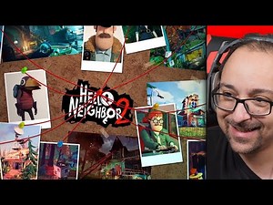 HELLO NEIGHBOR is OPEN WORLD NOW YOO! (Hello Neighbor 2 DevLog 1 Trailer Reaction)