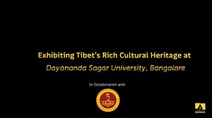 5.3K views · 29 reactions | ༄༅། །བོད་ཀྱི་ཐུན་མོང་མ་ཡིན་པའི་རིག་གཞུང་ངོ་སྤྲོད། Exhibiting Tibet's Rich Cultural Heritage at Dayananda Sagar University Bangalore. | TIBET TV | Facebook