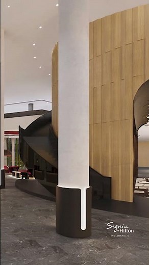 Building Signia Indianapolis: The Iconic Mezzanine Staircase Takes Shape