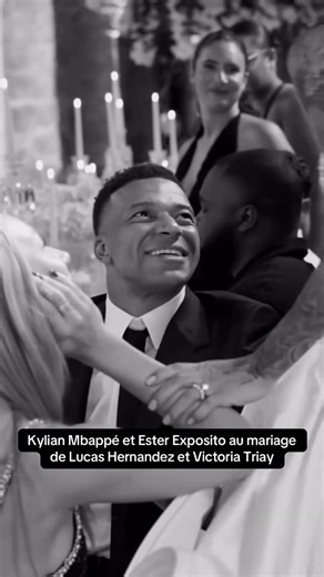 Mbappé & Esther Expósito Steal the Show at Lucas Hernández’s Wedding! 💍✨