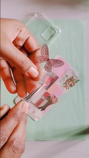 Decorate your Phone case #diy #aesthetic #phonecase #craft #shorts #namiartbook