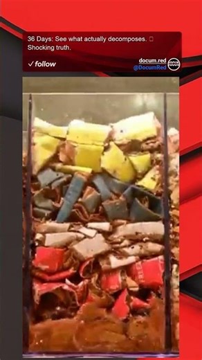 36 Days: See what actually decomposes. Shocking truth.