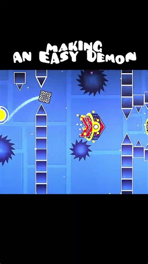 POV: You're Making an Easy Demon 💀#shorts #geometrydash