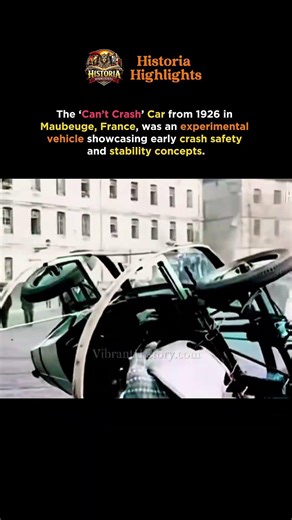 The 1926 “Can’t Crash” Car Experiment
