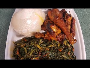 Kati Kati + djama djama & corn foufou/ Kati Kati + legumes + couscous #lddmsan #chicken #vegetable