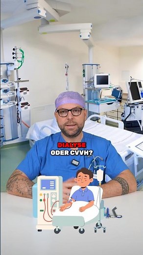 Dialyse oder CVVH? 💙🏥#krankenhaus #intensivstation #pflege