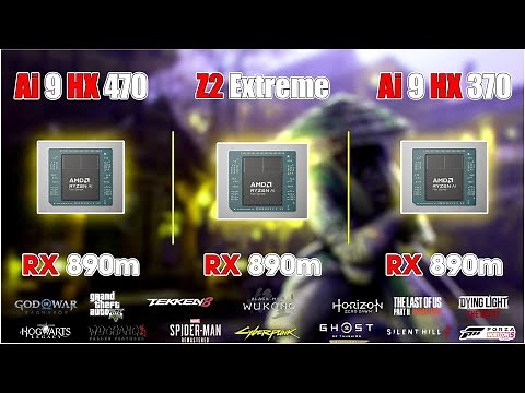 Ryzen AI 9 HX 470 vs. Z2 Extreme vs. AI 9 HX 370: The 30W TDP Showdown at 1080p!