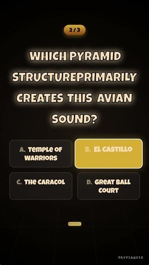 Chichen Itza Bird Call Engineering Quiz Part 25 - Can You Pass?