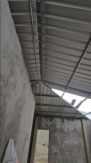 Así se arma la estructura para un techado de cuatro aguas. 🏡✅️ #albañilería #construcción