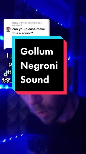 Gollum's Drink of Choice: Negroni or Sbagliato?