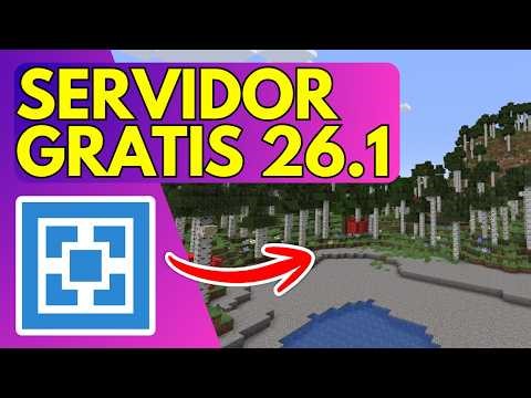 Cómo Crear Un Servidor Gratis De Minecraft Java 26.1 (Hosting Gratis)