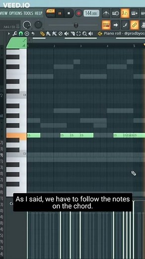 How to make 808 slides For Your Drill Beats in FL Studio 🥶 #shorts