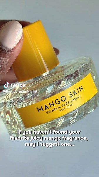July 22 is National Mango Day so if you still haven’t found your favorite juicy mango perfume, lemme put you on!! Mango Skin by Vilhelm Parfumerie is juicy, sweet, and just spicy enough to keep it interesting!! Have you tried this one yet? Let me know down below 🥰 #vilhelmmangoday #perfumestiktok #parfum #fraghead #gourmandgirlie #fragrance #nichefragrances #perfumerecommendations #parfums Thank you @Europerfumes for sending this 💎 over to me!!