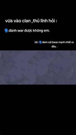 Vừa vào clan bị hỏi đánh War được không | Clip Clash of Clans