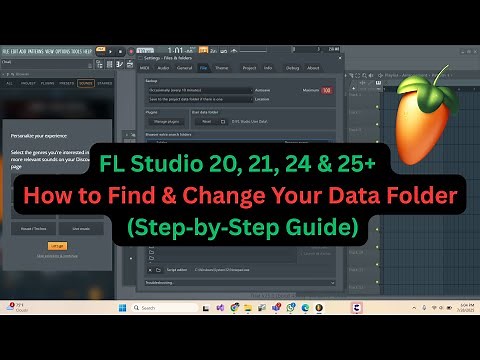 FL Studio 20, 21, 24 & 25+ How to Find & Change Your Data Folder (Step‑by‑Step Guide)