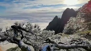 354K views · 142 reactions | #Breathtaking! #Huangshan #Mountain after #snowfall looks like a long Chinese scroll #painting #China #snow | WE ARE CHINA | Facebook