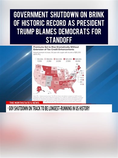 13K views · 199 reactions | On day 34 of the government shutdown, the...