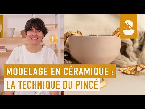 Modelage en céramique : la technique du pincée
