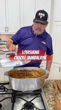 Creole Jambalaya ￼#shorts #cooking #dinner #louisiana #food