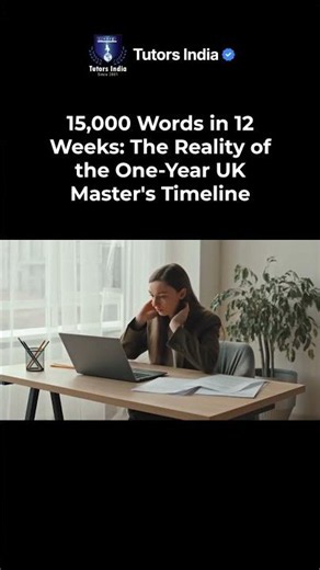 15,000 Words in 12 Weeks? The UK Master's Dissertation Reality