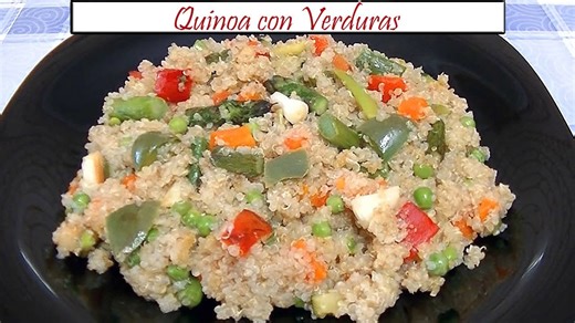 Quinoa con verduras | Receta de cocina en familia
