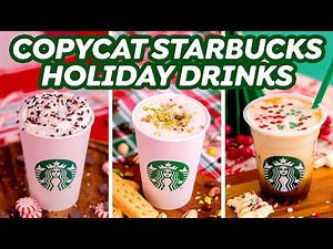 3 Homemade Starbucks Holiday Drinks + Spritz Cookies!