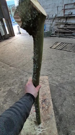 Hand Carved Walking Stick Crafting Process